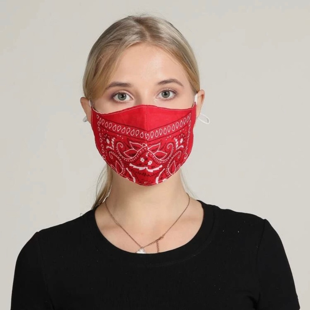 Paisley Pattern Face Mask
